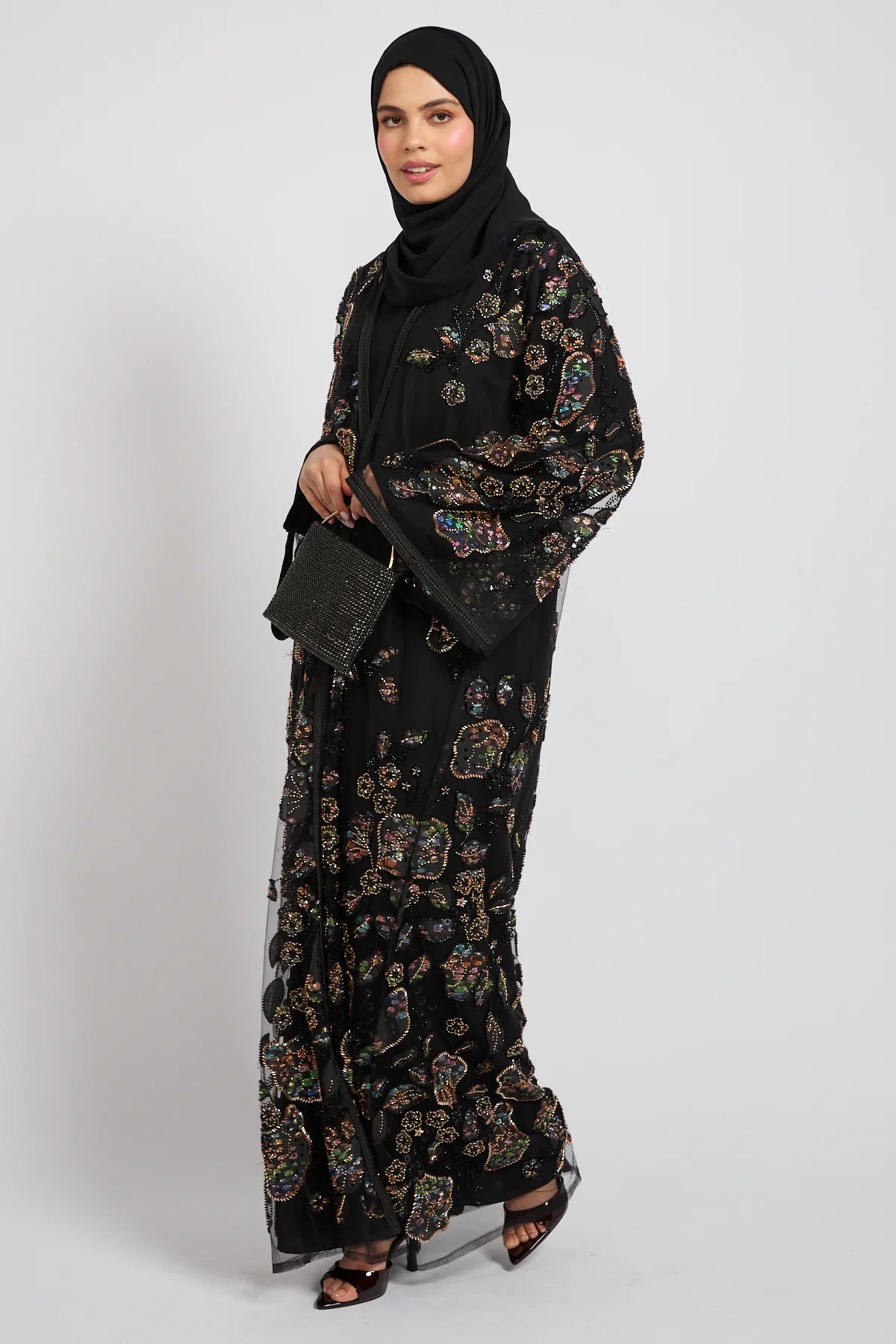 Arabian Nights Luxe Three Piece Abaya Set - LIMITED EDITION - Image 7