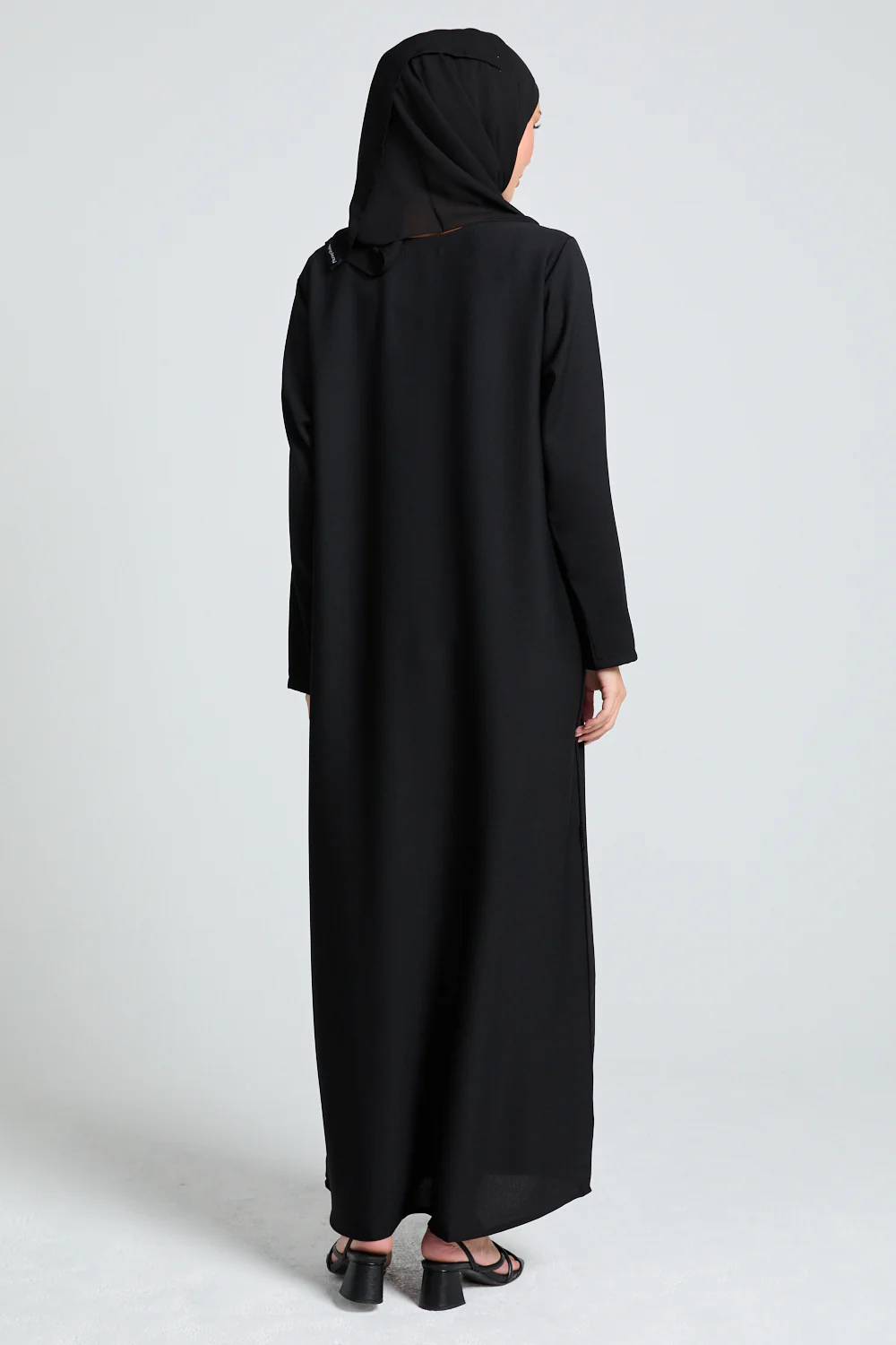 Black Inner Slip Dress - LONG SLEEVE - Image 7