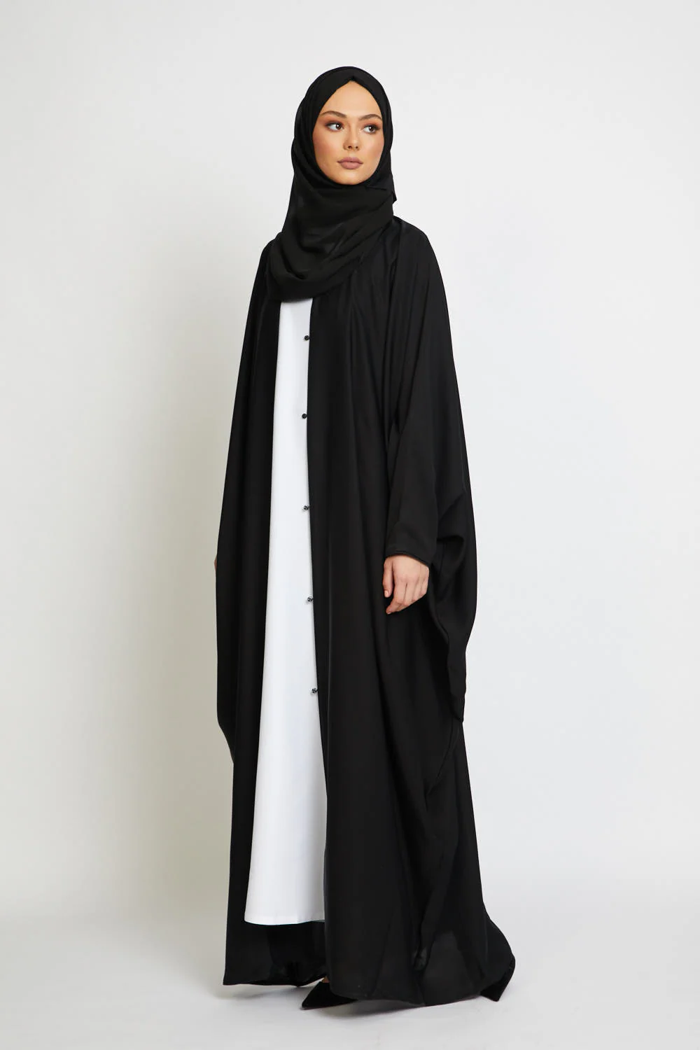 Black Open Farasha - Image 4