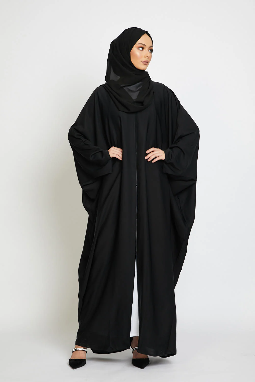 Black Open Farasha - Image 6