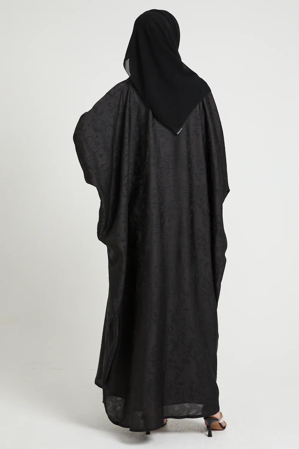 Black Orchid Midnight Bisht – Luxe Edition - Image 5
