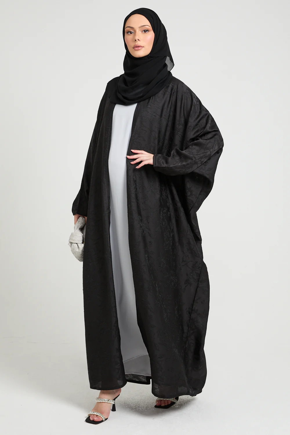 Black Orchid Midnight Bisht – Luxe Edition - Image 6