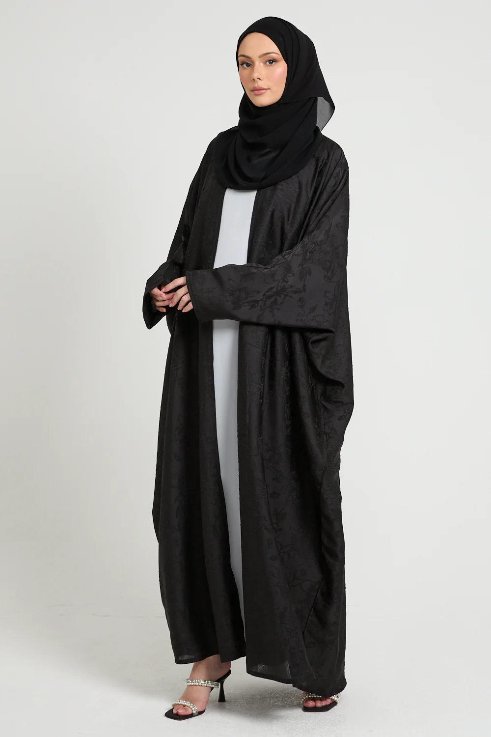 Black Orchid Midnight Bisht – Luxe Edition - Image 7