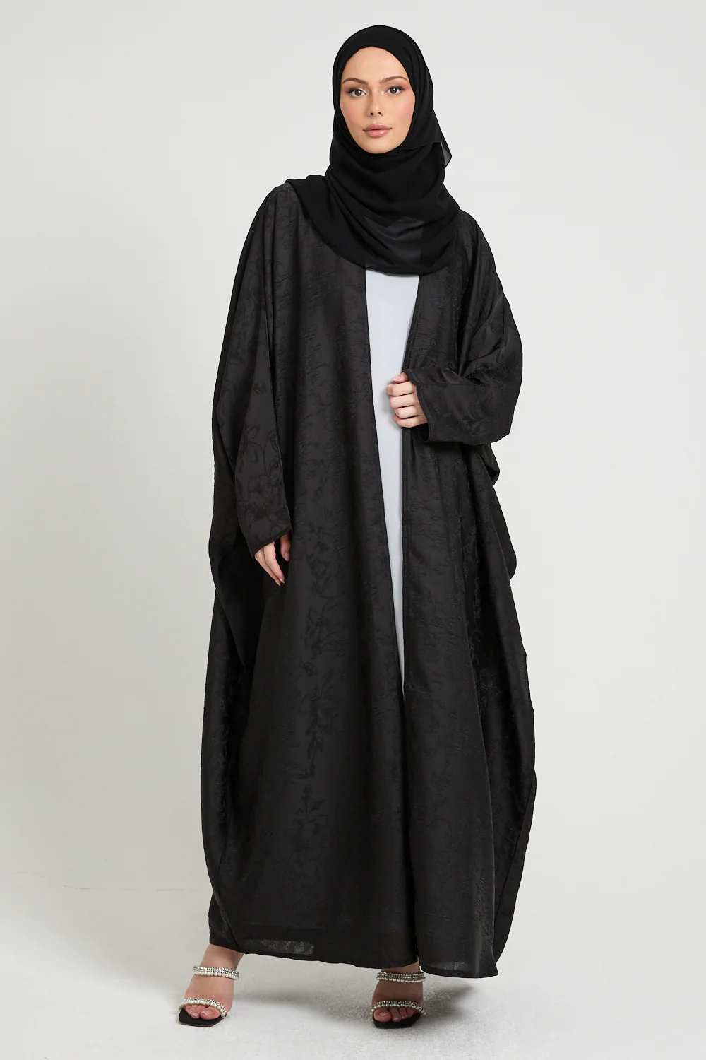 Black Orchid Midnight Bisht – Luxe Edition - Image 9