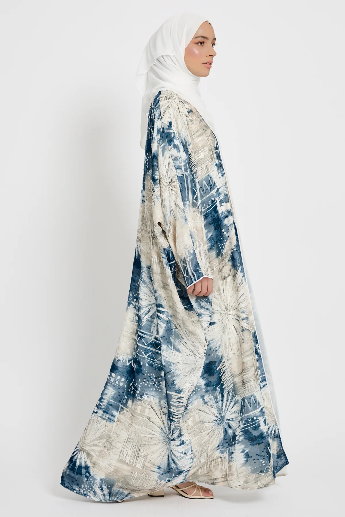 Blue Mirage Open Bisht – LIMITED EDITION