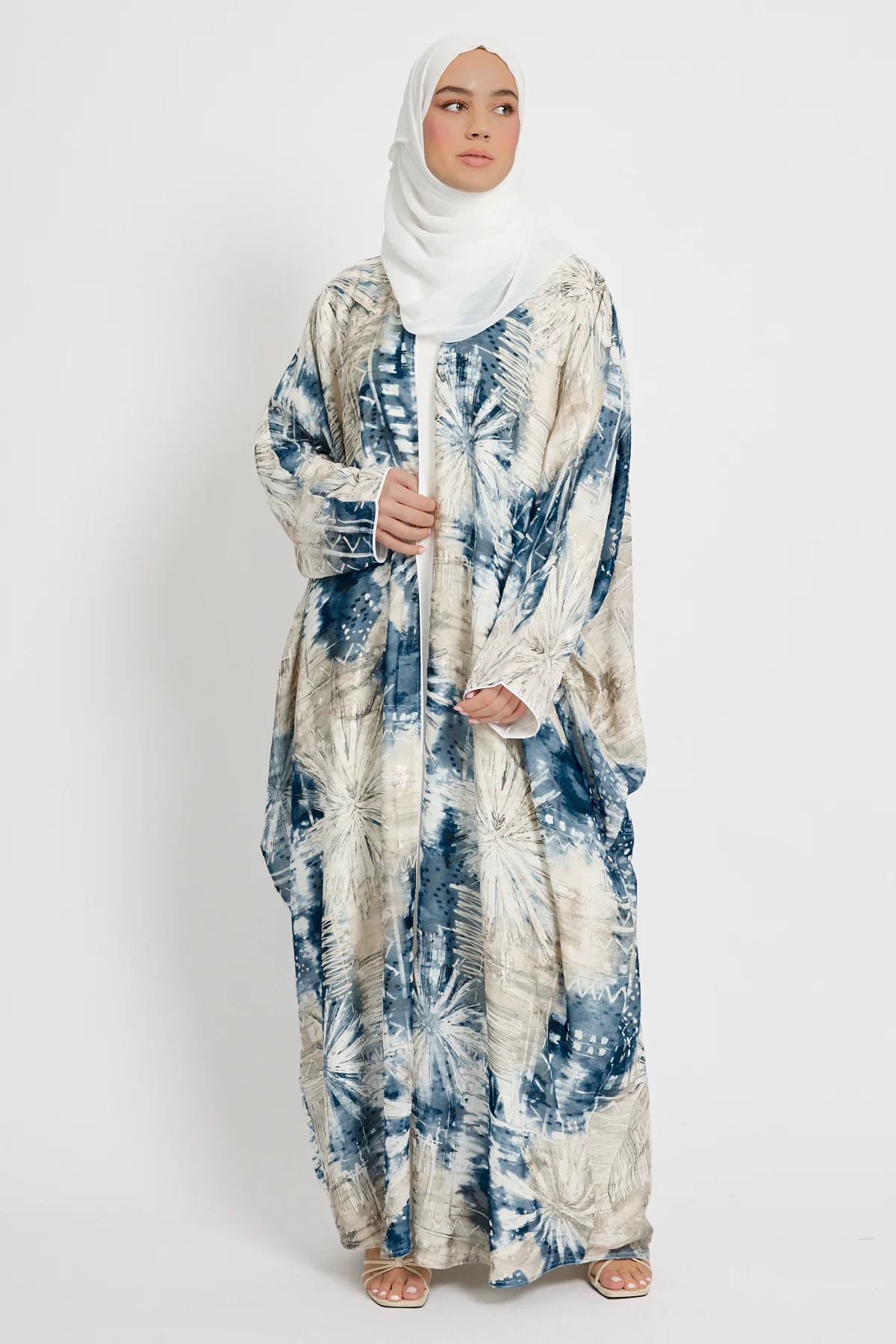 Blue Mirage Open Bisht – LIMITED EDITION - Image 6