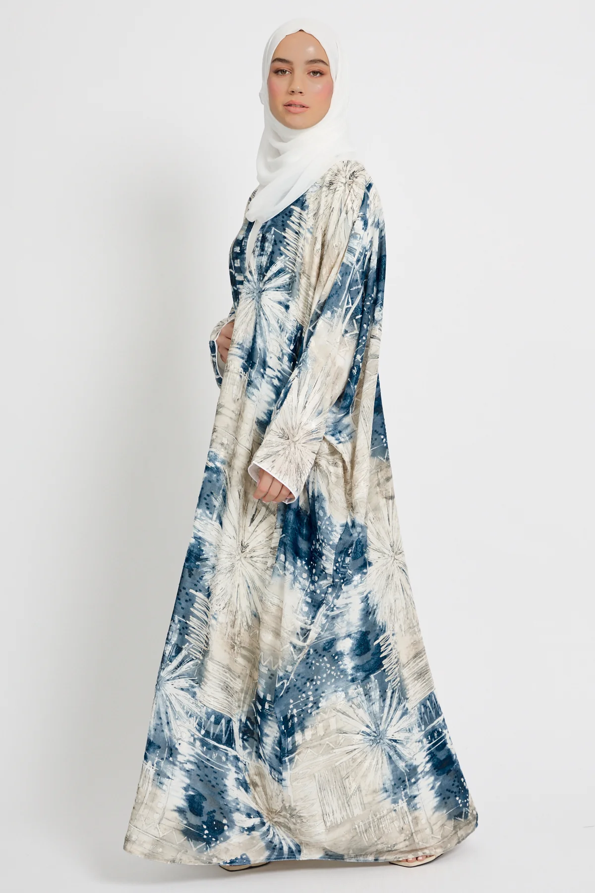 Blue Mirage Open Bisht – LIMITED EDITION - Image 7