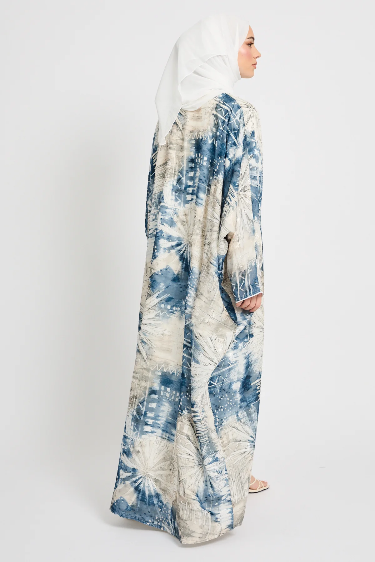 Blue Mirage Open Bisht – LIMITED EDITION - Image 8