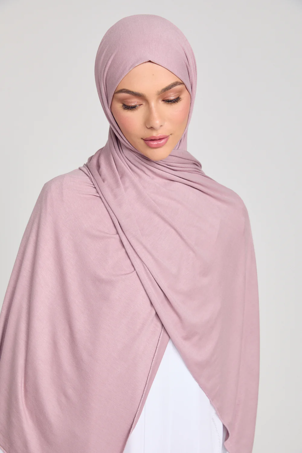 Cotton Candy Jersey Hijab - Image 4