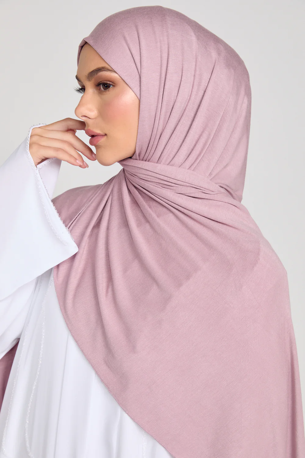 Cotton Candy Jersey Hijab - Image 5