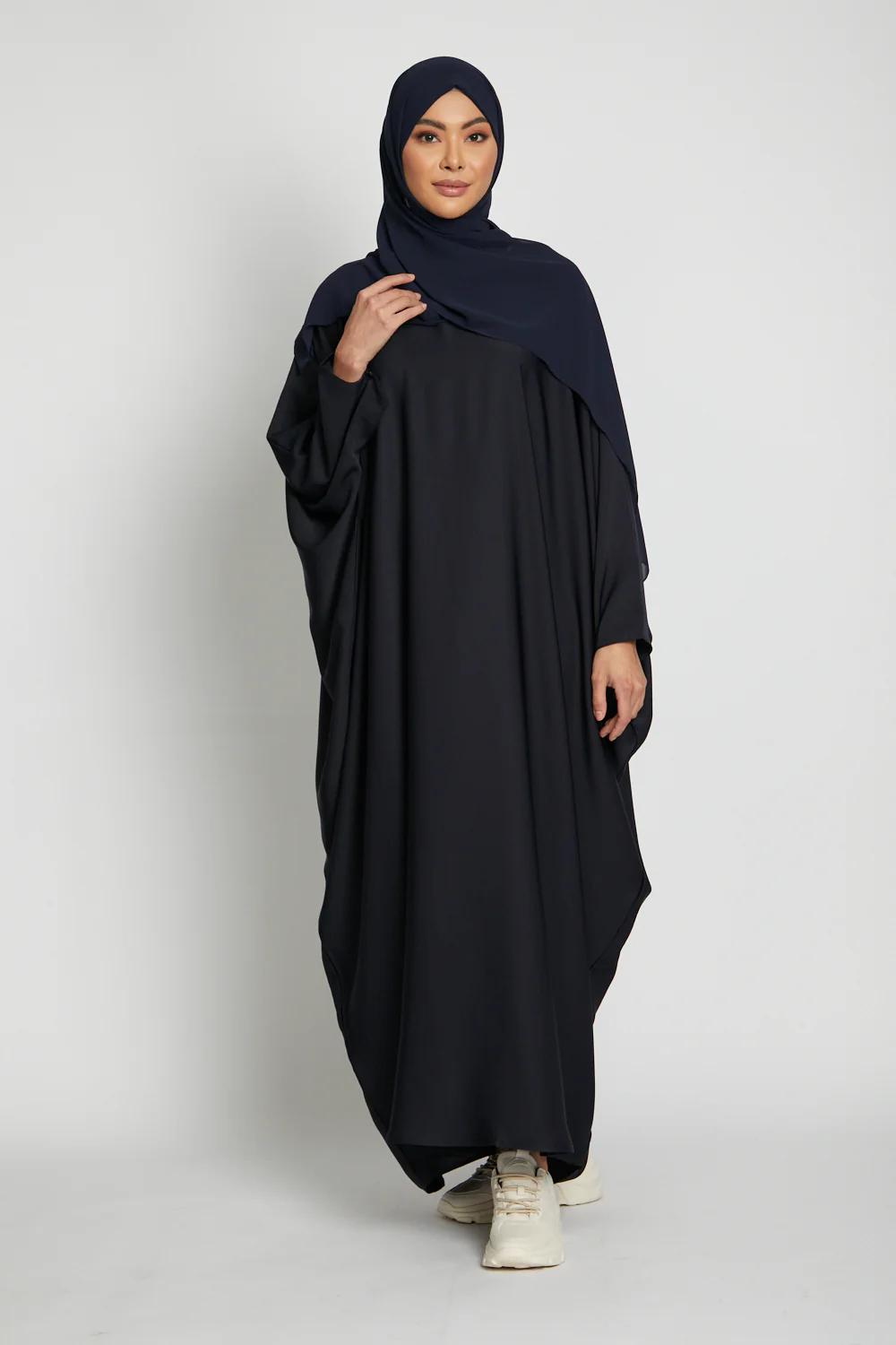 Deep Navy Closed Farasha - Image 3