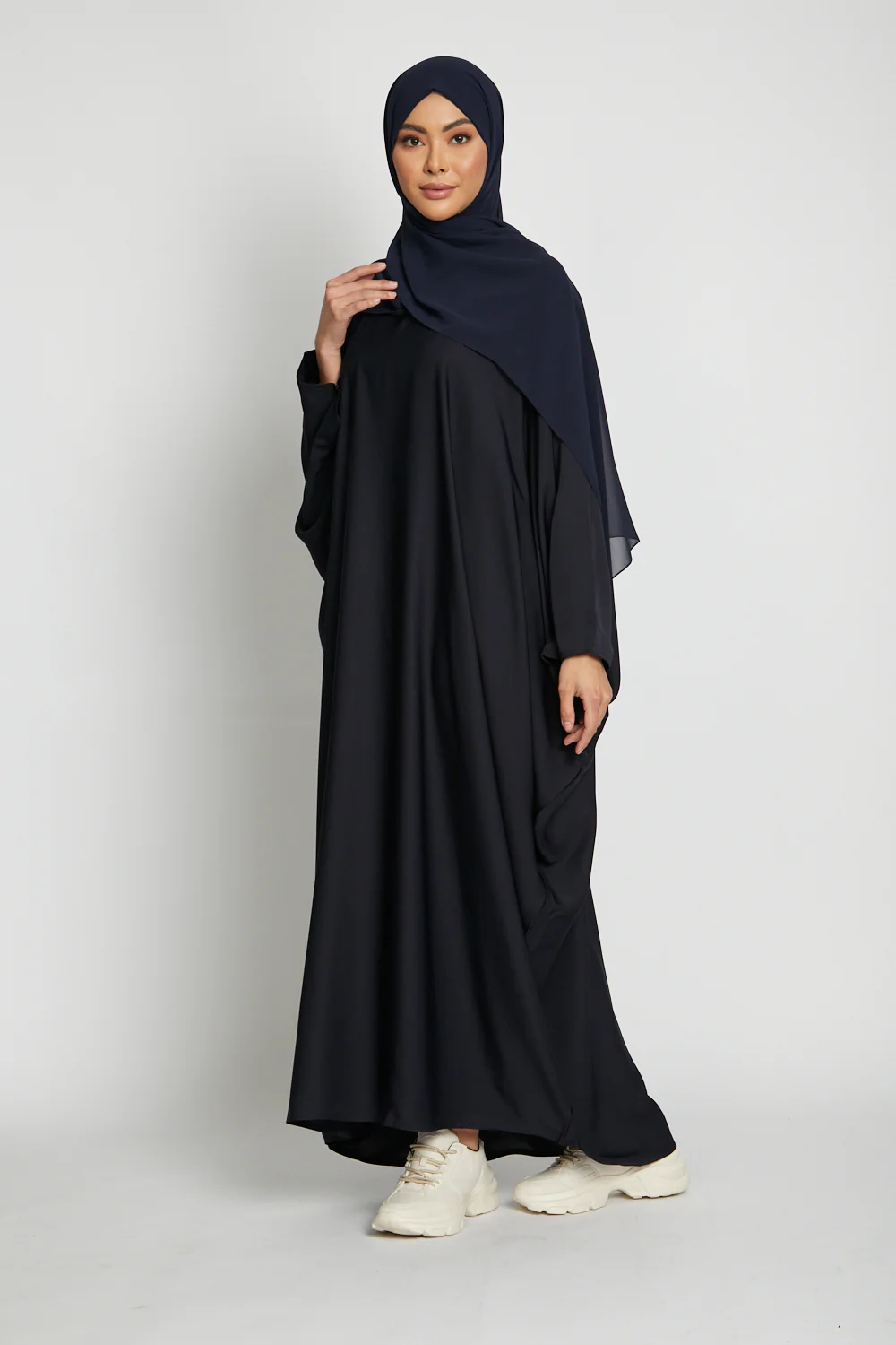 Deep Navy Closed Farasha - Image 4