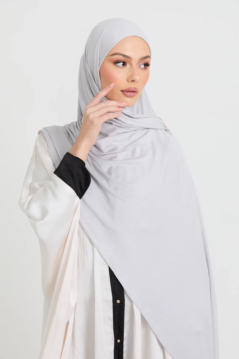 Dove Mist Jersey Hijab