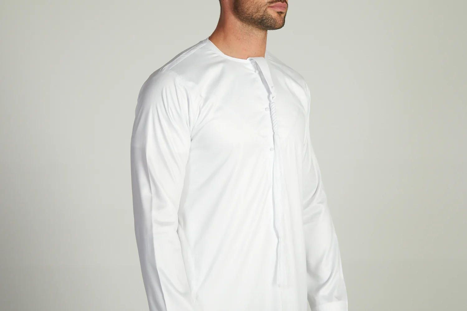 Emirati Thobe - White - Image 9