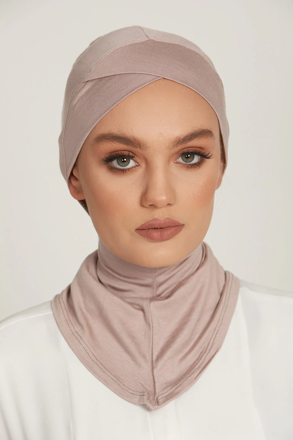 Full Coverage Criss Cross Hijab Caps - Image 15