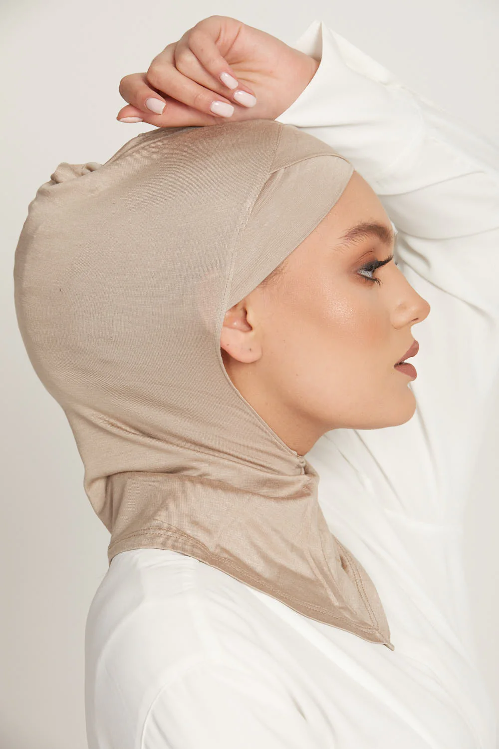 Full Coverage Criss Cross Hijab Caps - Image 19