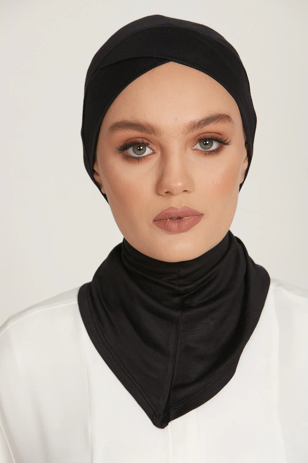 Full Coverage Criss Cross Hijab Caps - Image 7