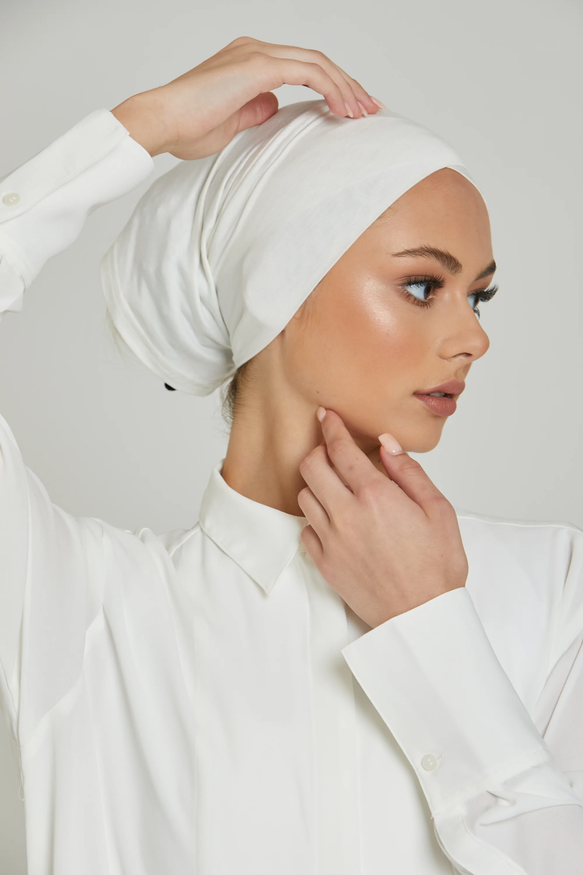 Tube Hijab Caps - Criss Cross - Image 14