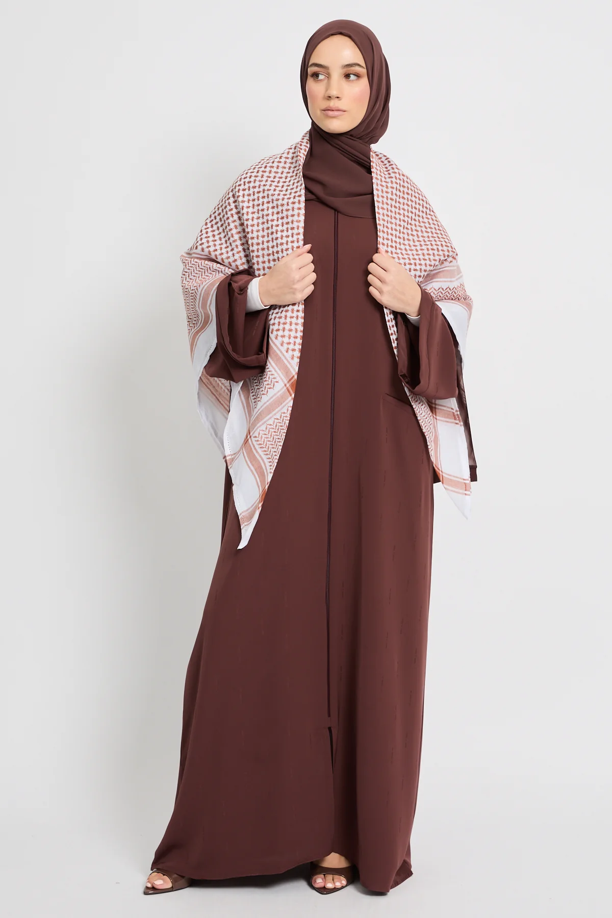 Keffiyeh Scarf - Desert Terracotta - Image 2