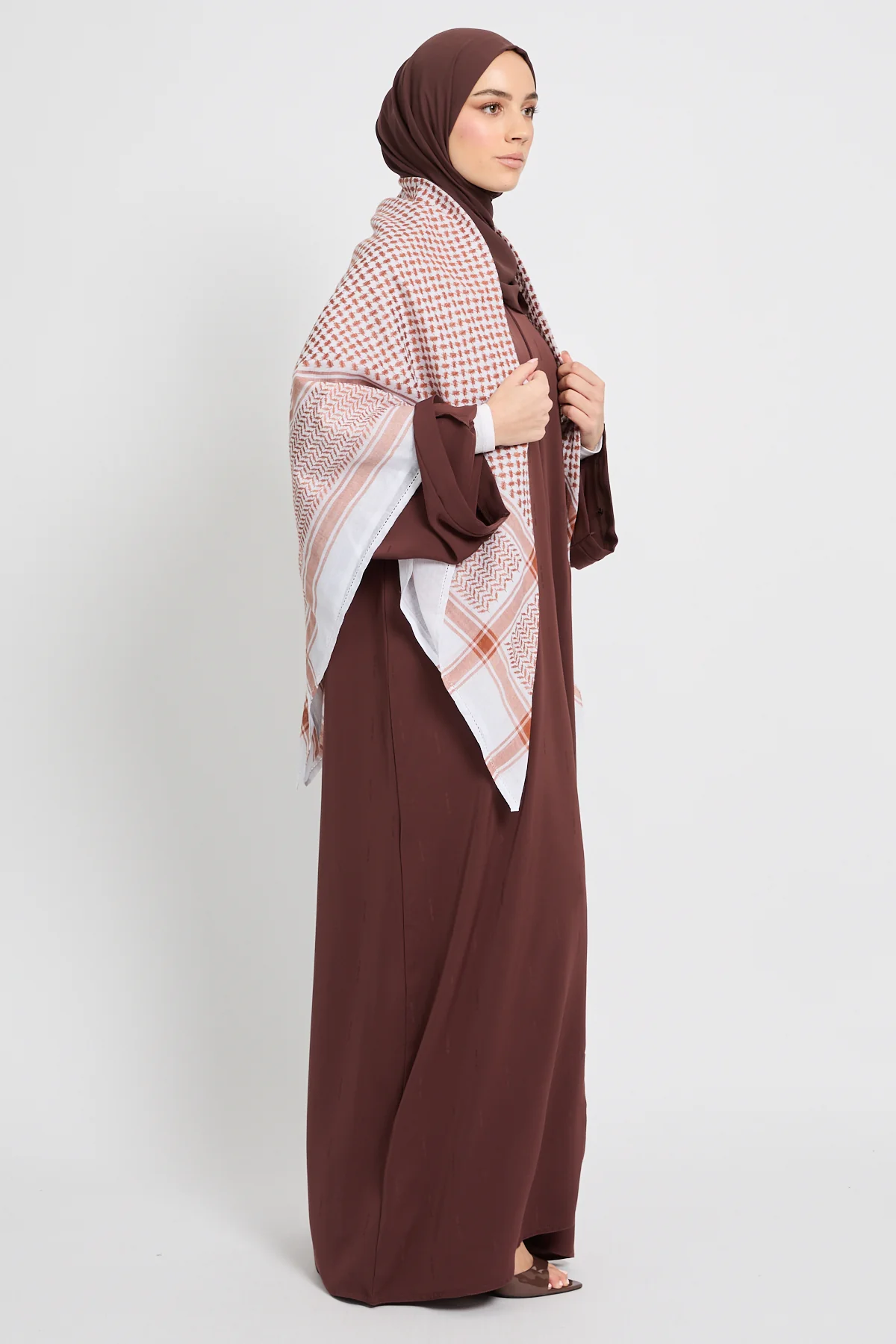 Keffiyeh Scarf - Desert Terracotta - Image 4
