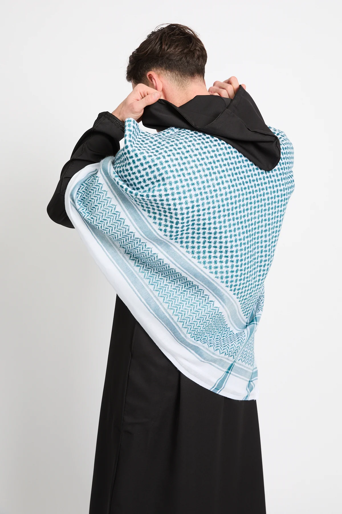 Keffiyeh Scarf - Teal