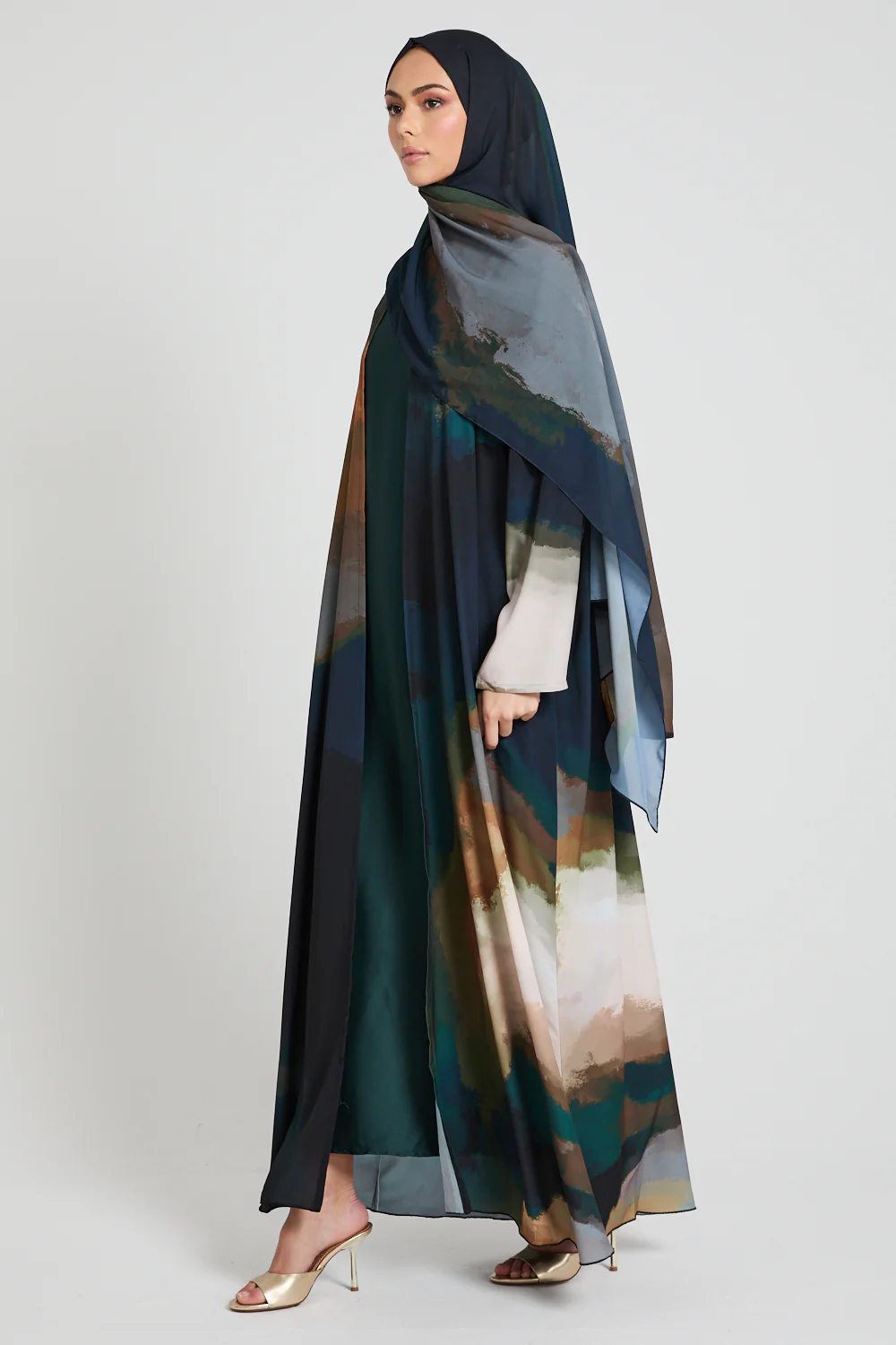 Luxury Celestial Mirage Bisht - LIMITED EDITION