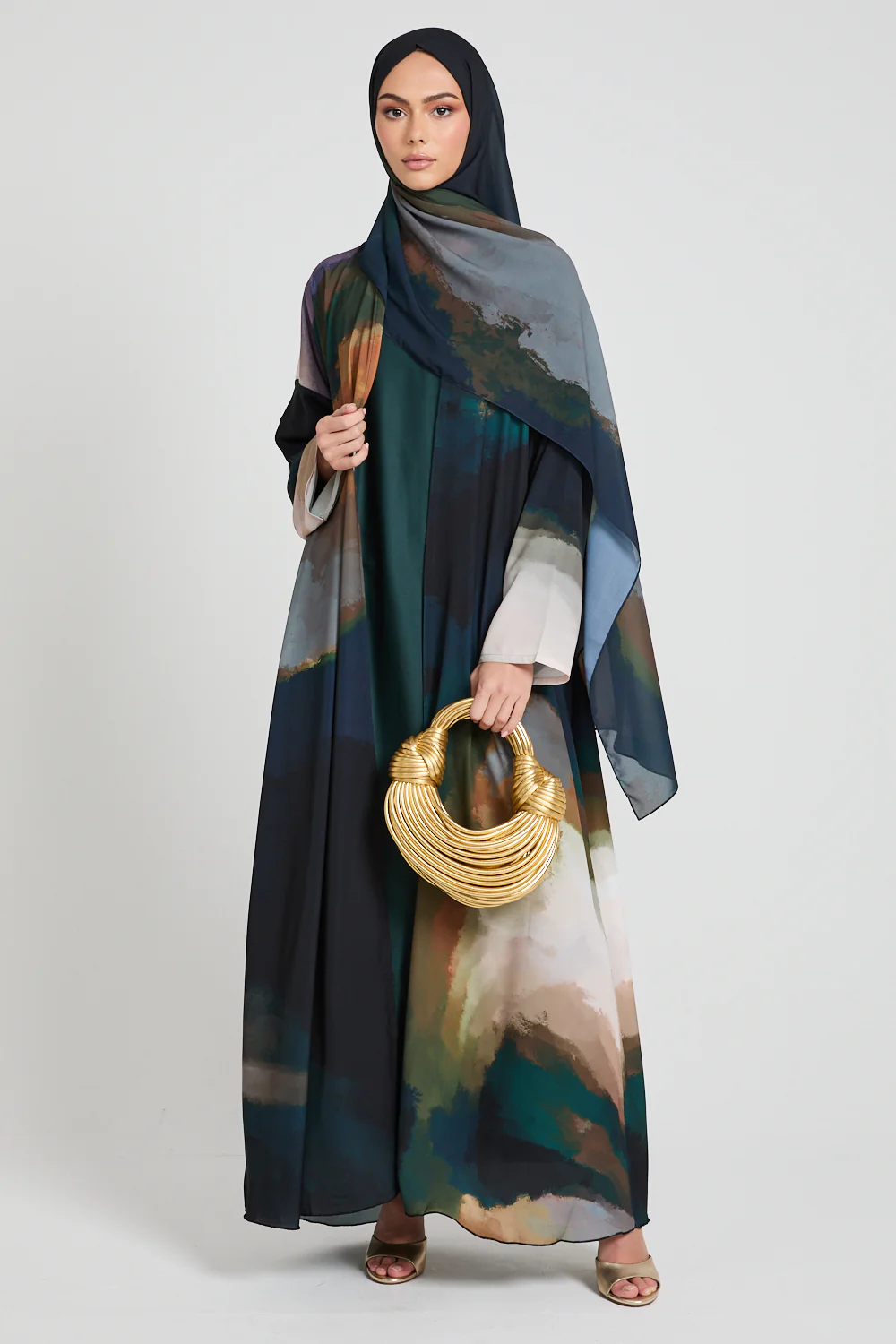 Luxury Celestial Mirage Bisht - LIMITED EDITION - Image 4