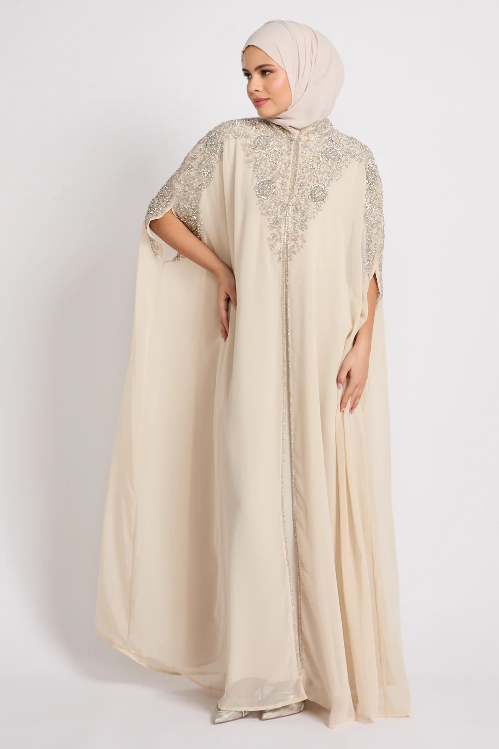 Luxury Moonlit Regalia Cape - Image 3