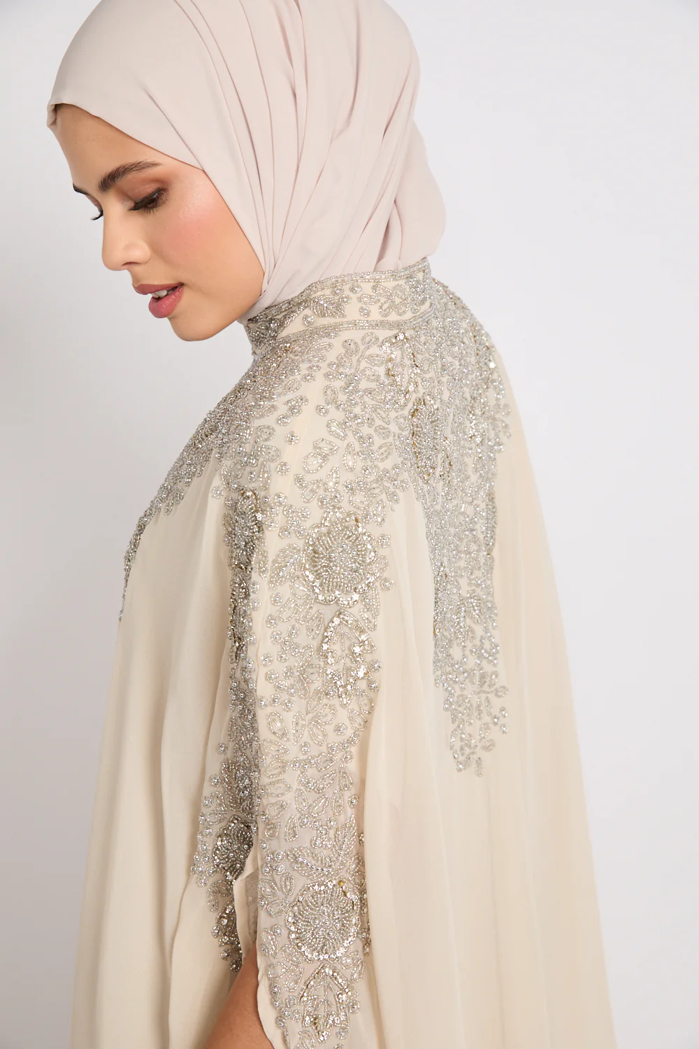 Luxury Moonlit Regalia Cape - Image 5