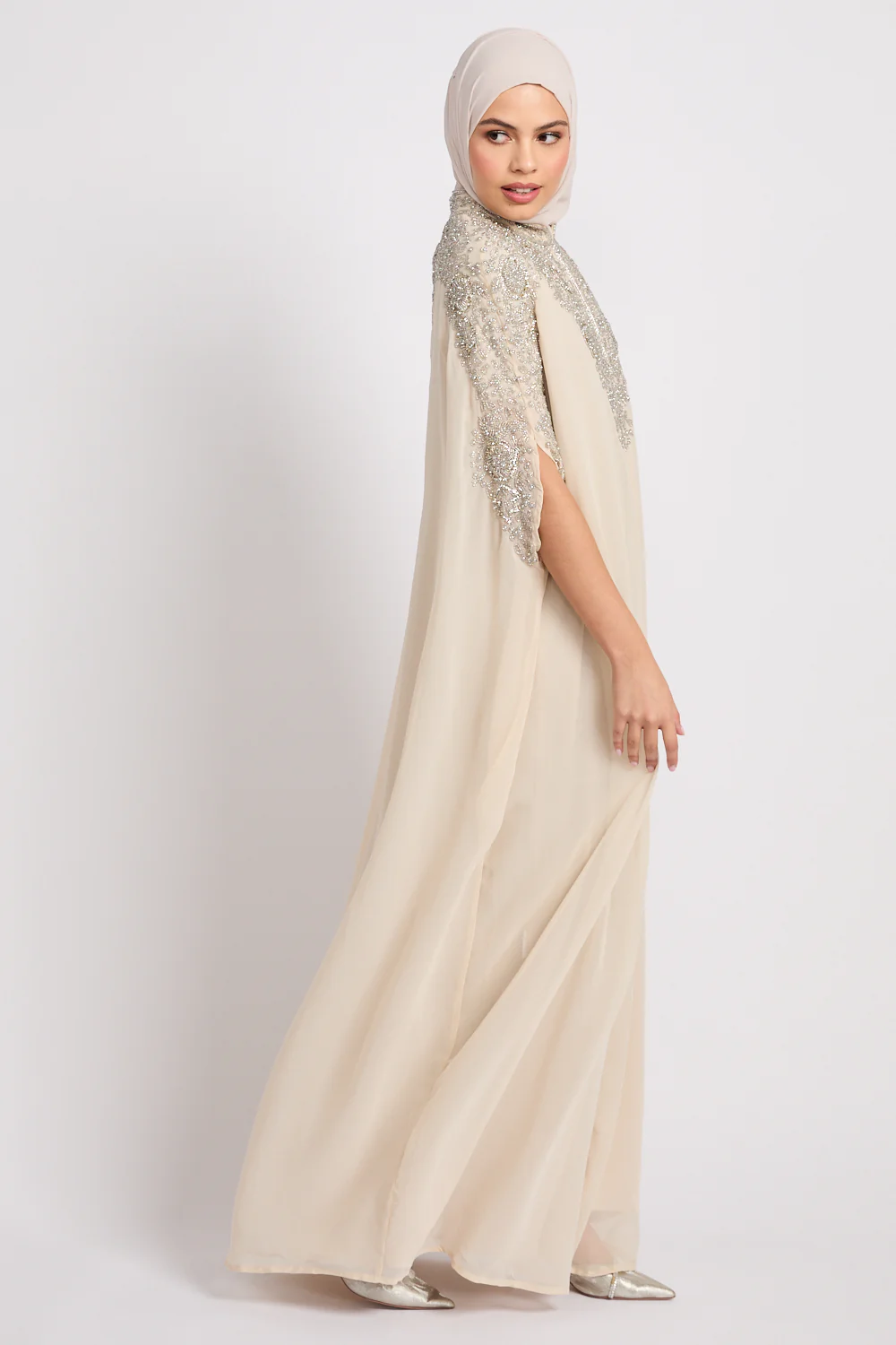 Luxury Moonlit Regalia Cape - Image 6