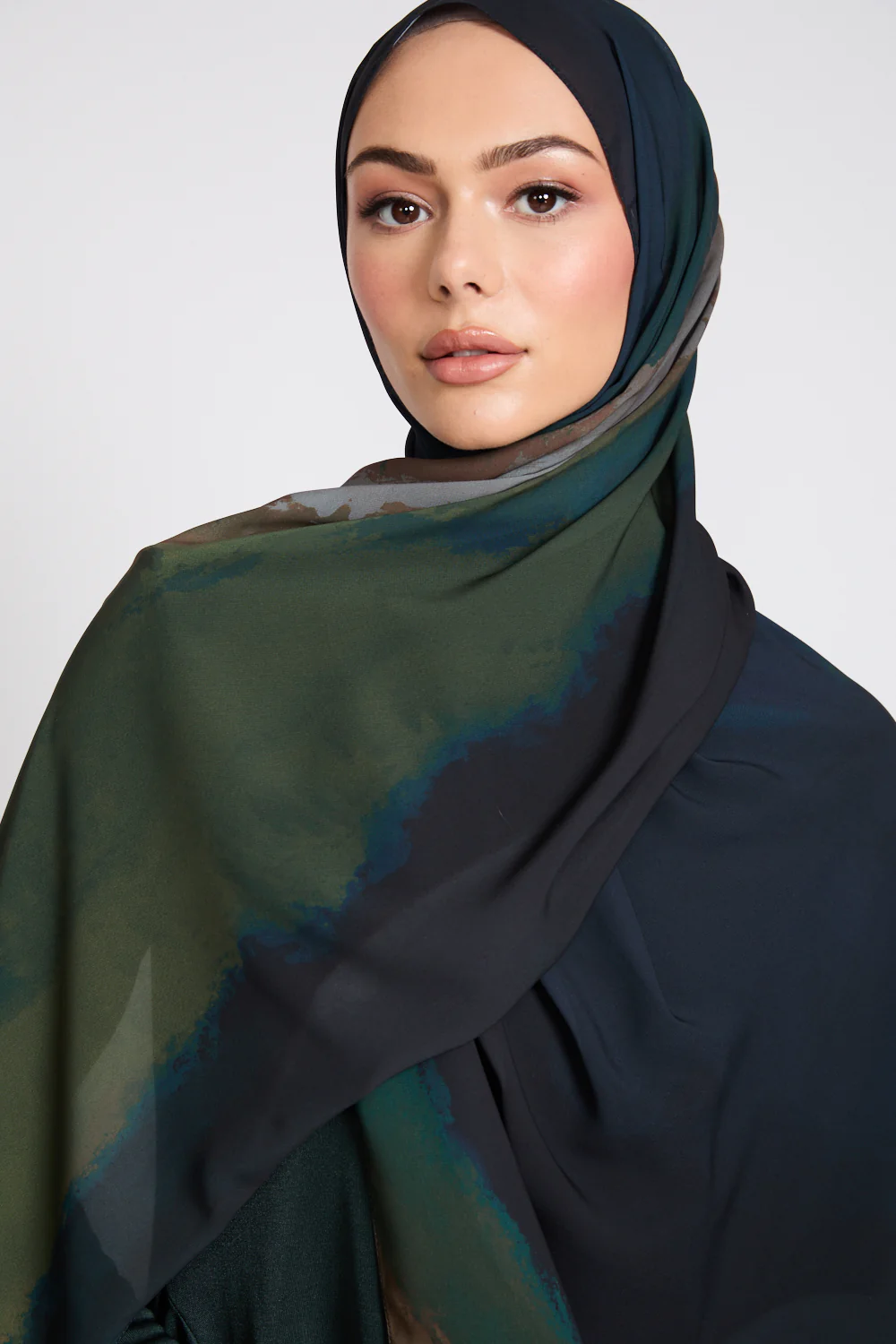 Luxury Printed Hijab - Celestial Mirage - LIMITED EDITION - Image 6