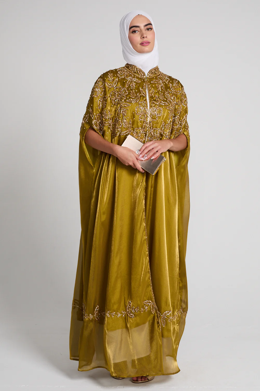 Luxury Regal Marigold Cape – LIMITED EDITION