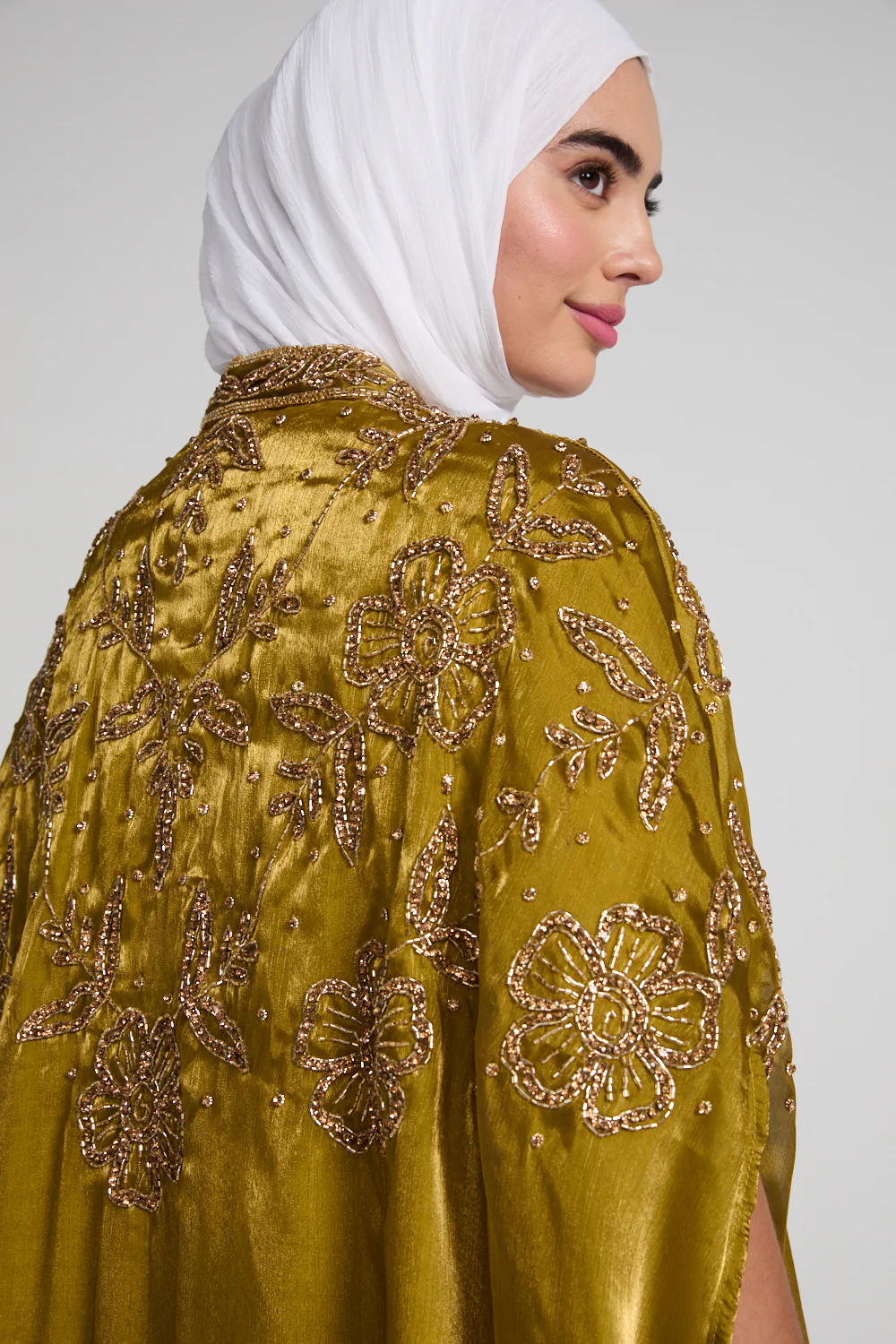 Luxury Regal Marigold Cape – LIMITED EDITION - Image 2