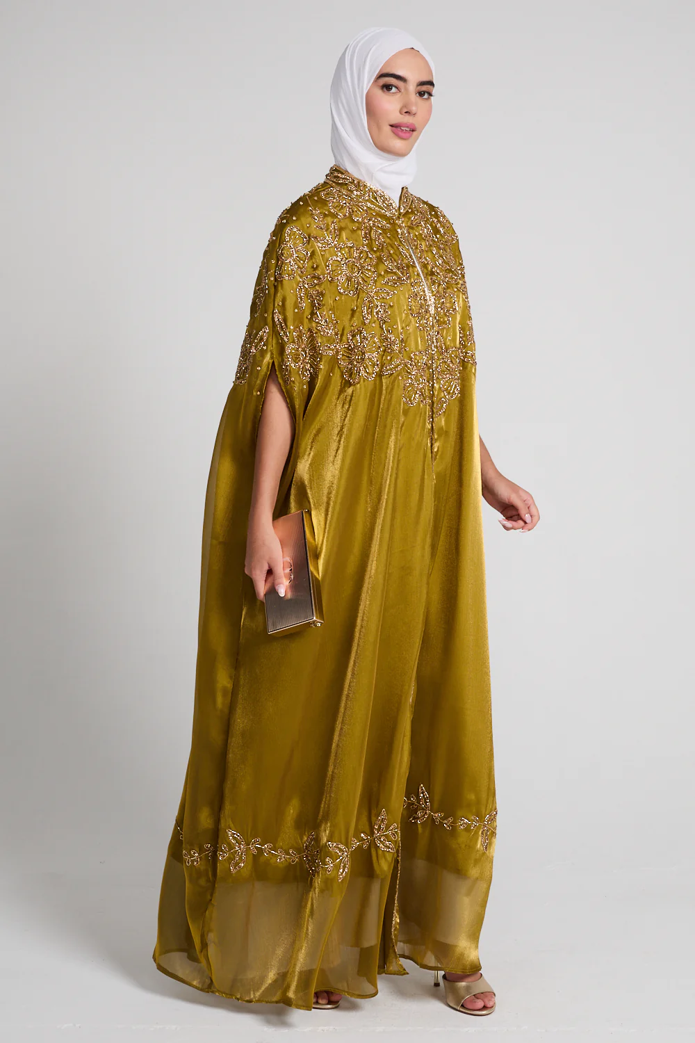 Luxury Regal Marigold Cape – LIMITED EDITION - Image 6