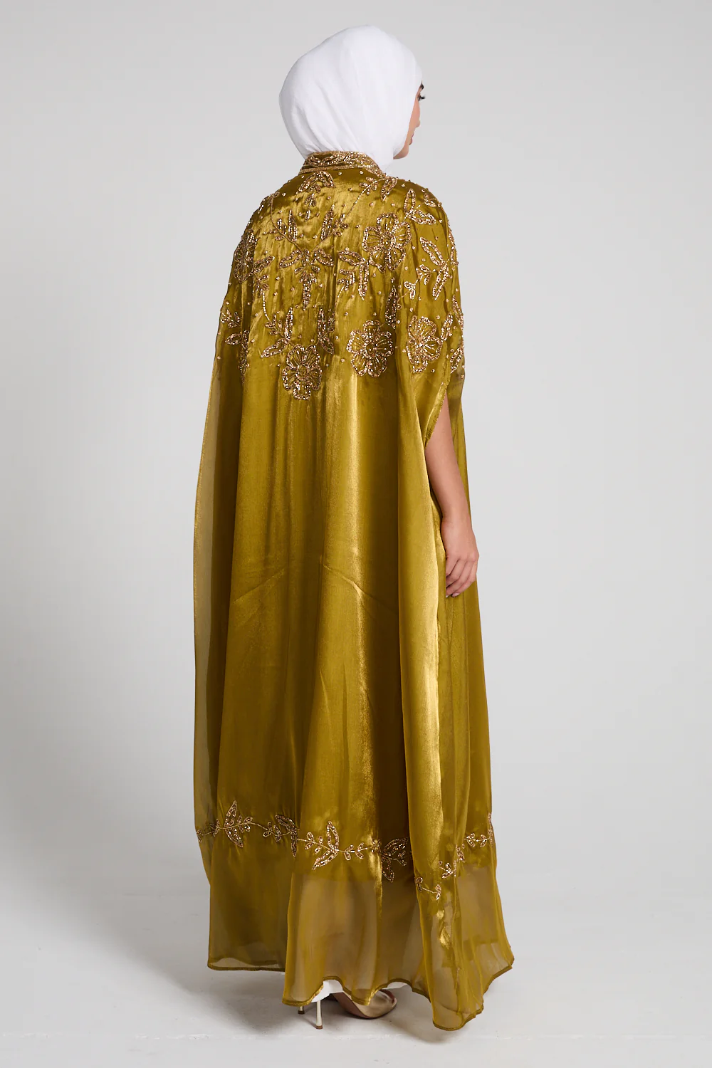 Luxury Regal Marigold Cape – LIMITED EDITION - Image 7
