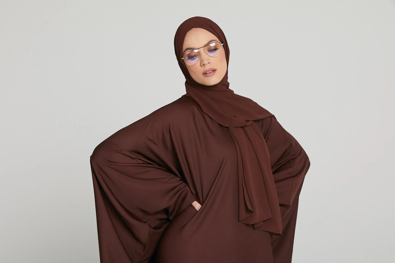 Mahogany Closed Farasha - Image 8