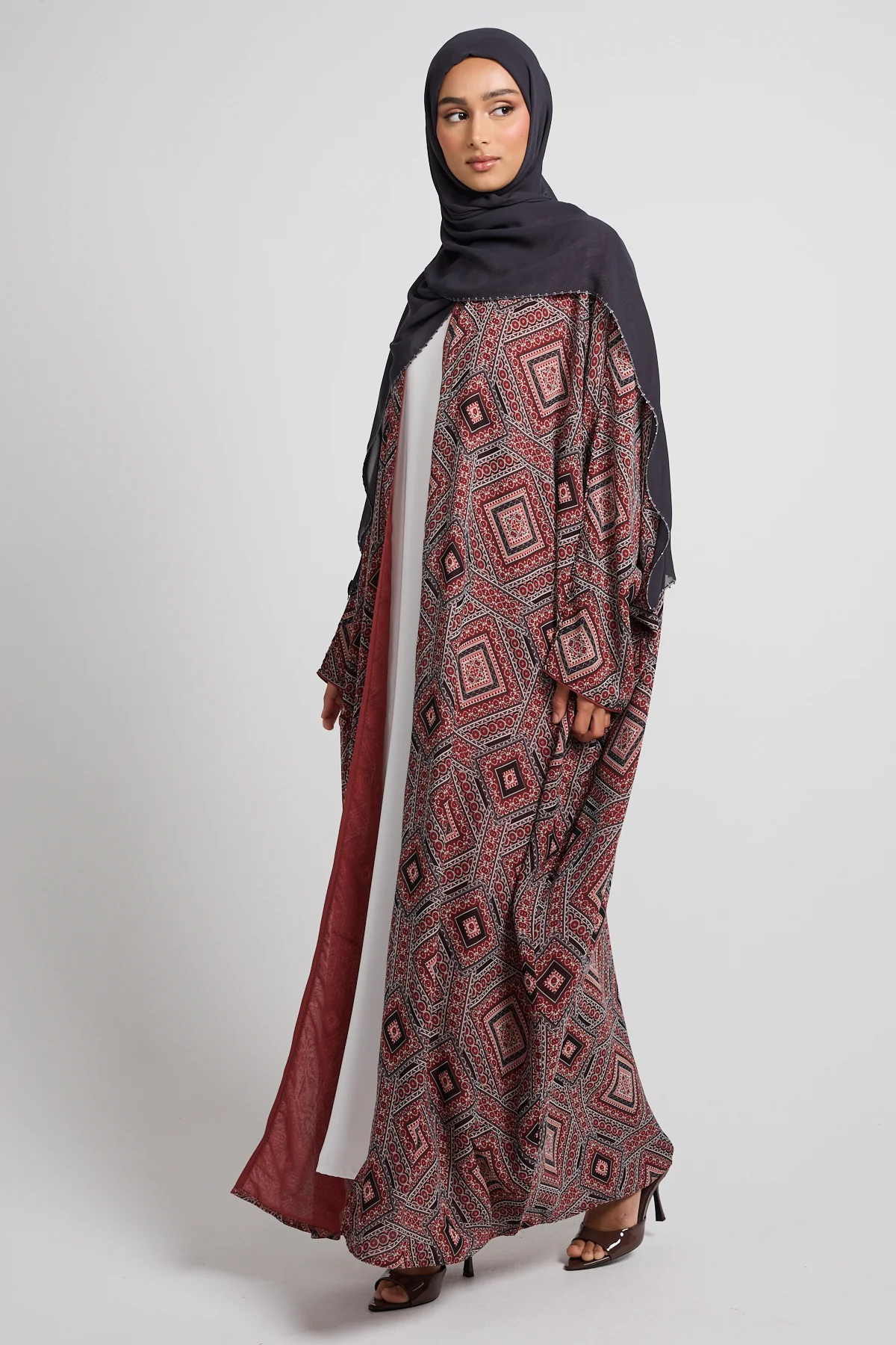 Moroccan Mosaic Open Bisht – LIMITED EDITION - Image 5