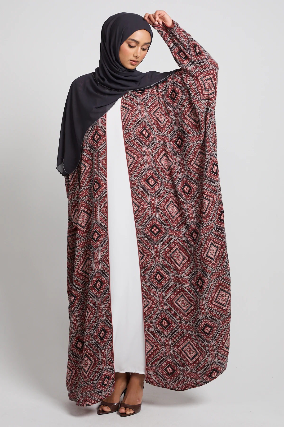 Moroccan Mosaic Open Bisht – LIMITED EDITION - Image 7