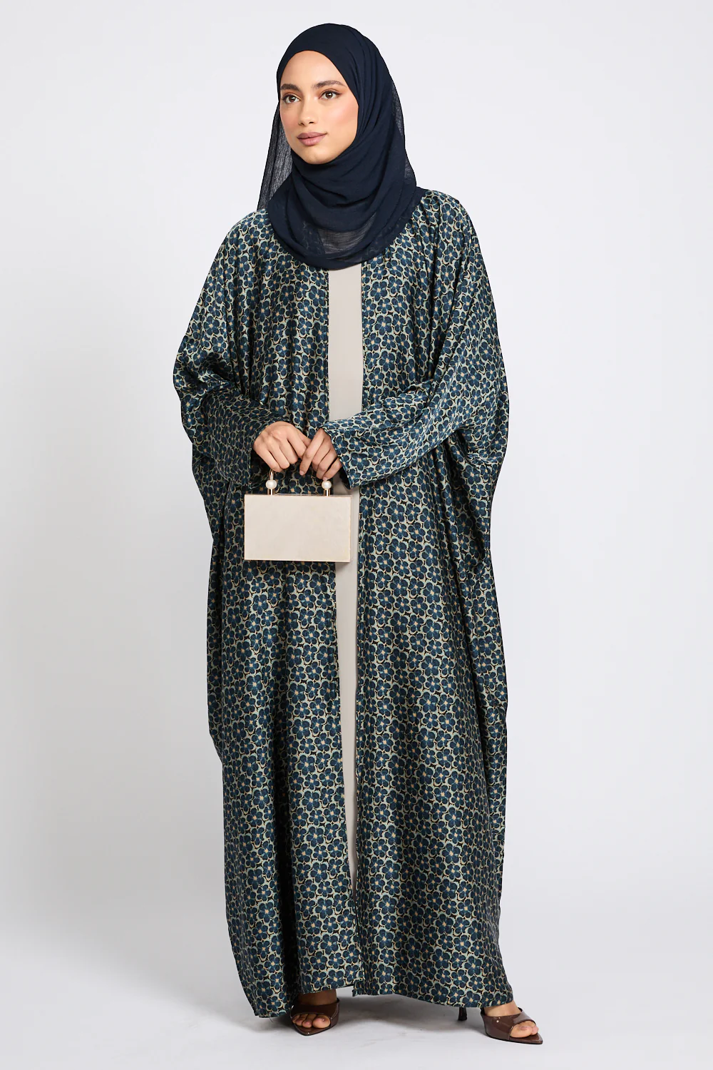 Mosaic Bloom Open Bisht - LIMITED EDITION - Image 5