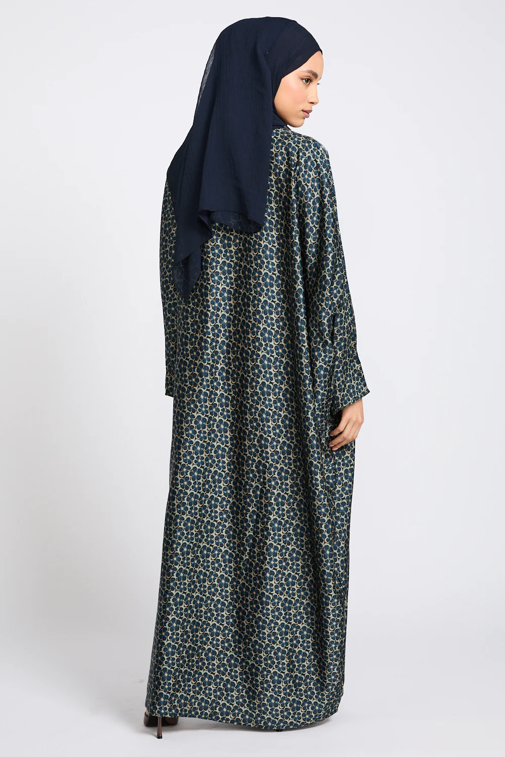 Mosaic Bloom Open Bisht - LIMITED EDITION - Image 6