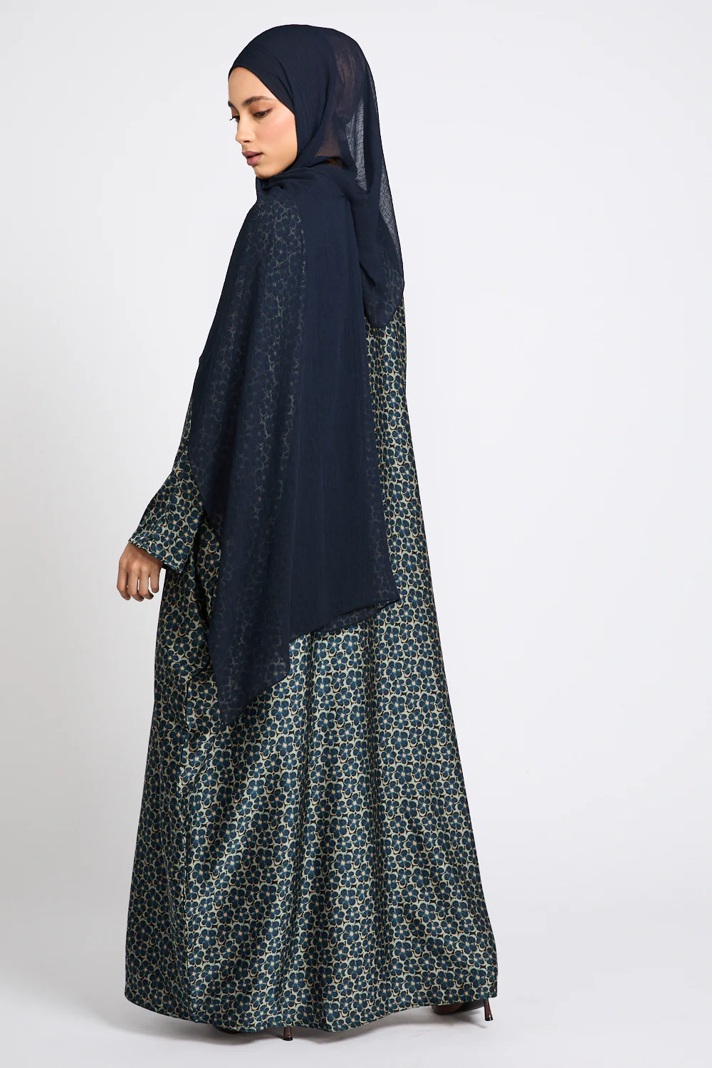 Mosaic Bloom Open Bisht - LIMITED EDITION - Image 9