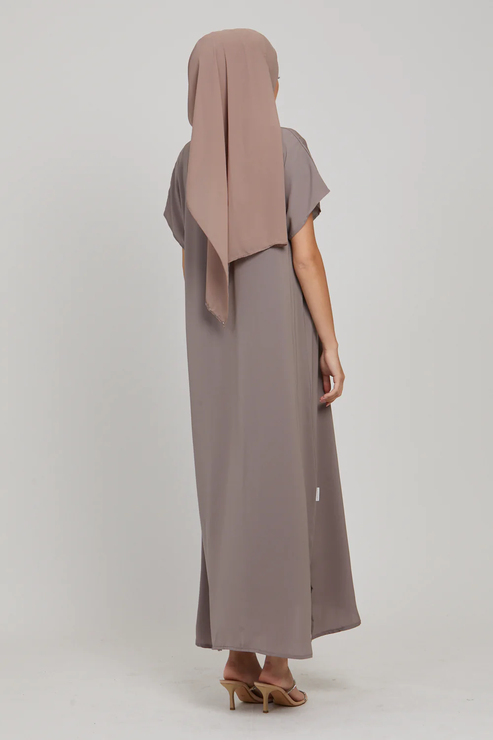 Premium Nidha Inner Slip Dress - Taupe - Image 7