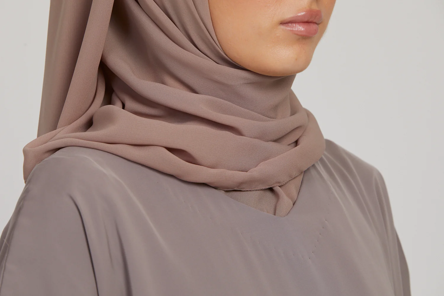 Premium Nidha Inner Slip Dress - Taupe - Image 8