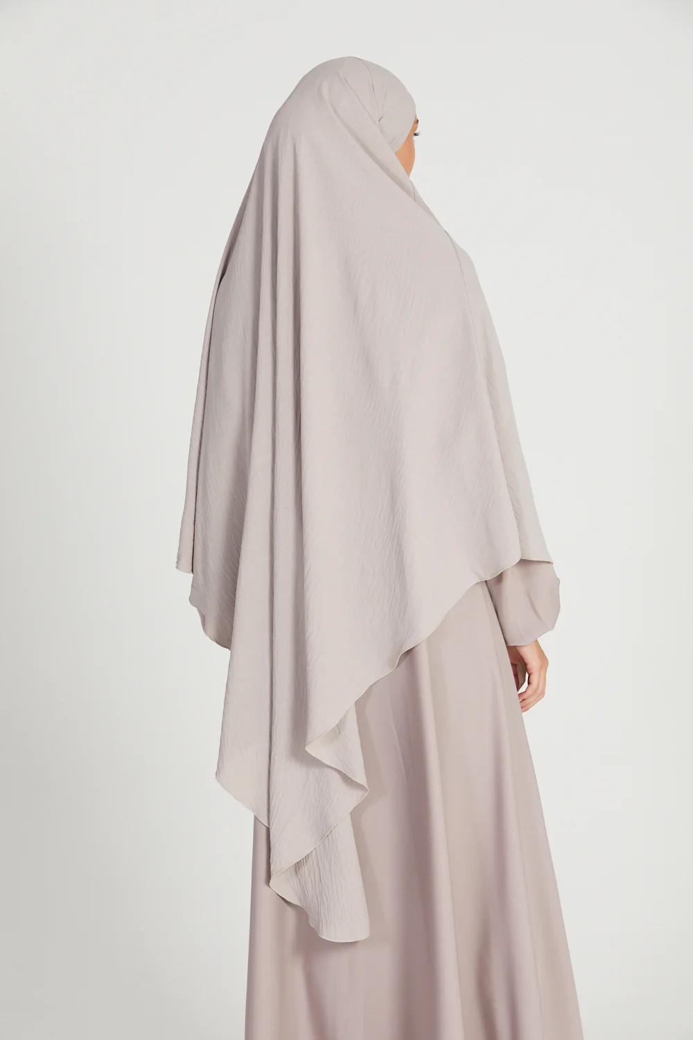 One Layer Khimar - Natural - Image 2