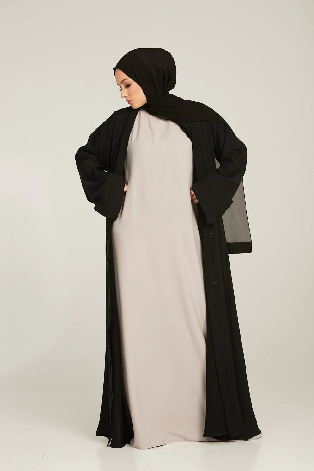 Plus Size Nude Inner slip Dress - SLEEVELESS - Image 3