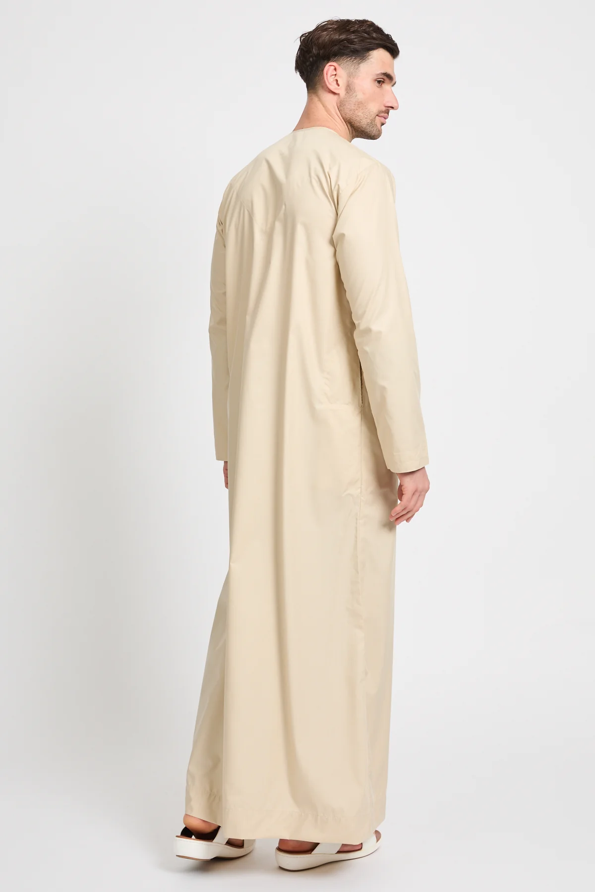 Premium Emirati Thobe - Arabian Sand - Image 6