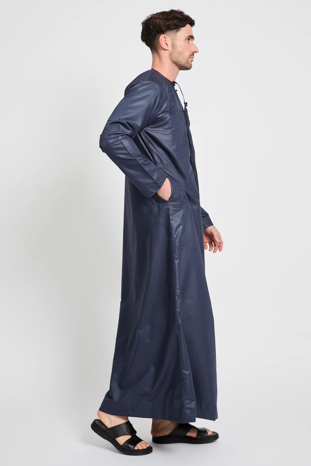 Emirati Thobe - Navy - Image 3