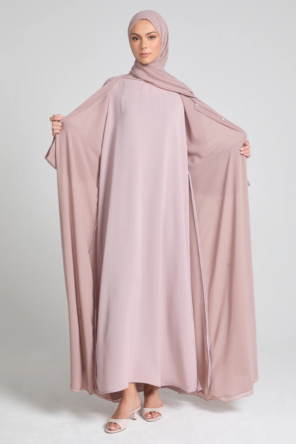 Premium ENGLISH ROSE Nidha Inner Slip Dress - LONG SLEEVE - Image 7