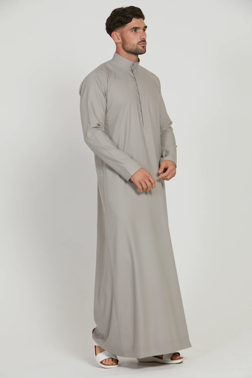 Premium Kuwaiti Thobe - London Dove