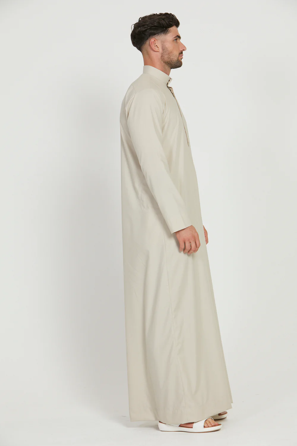 Premium Kuwaiti Thobe - Moonbeam - Image 5